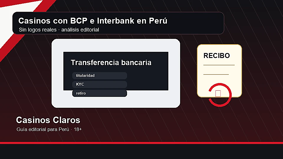 Usuario revisando una transferencia bancaria para casino online en Perú desde una laptop