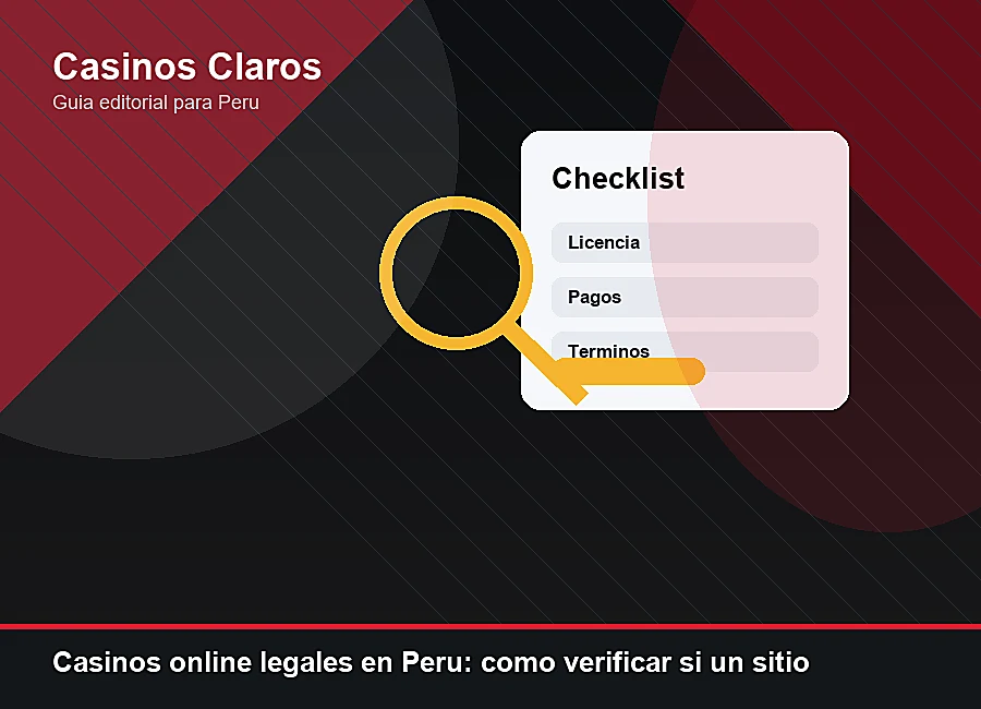 Usuario revisando si un casino online en Peru es legal y seguro