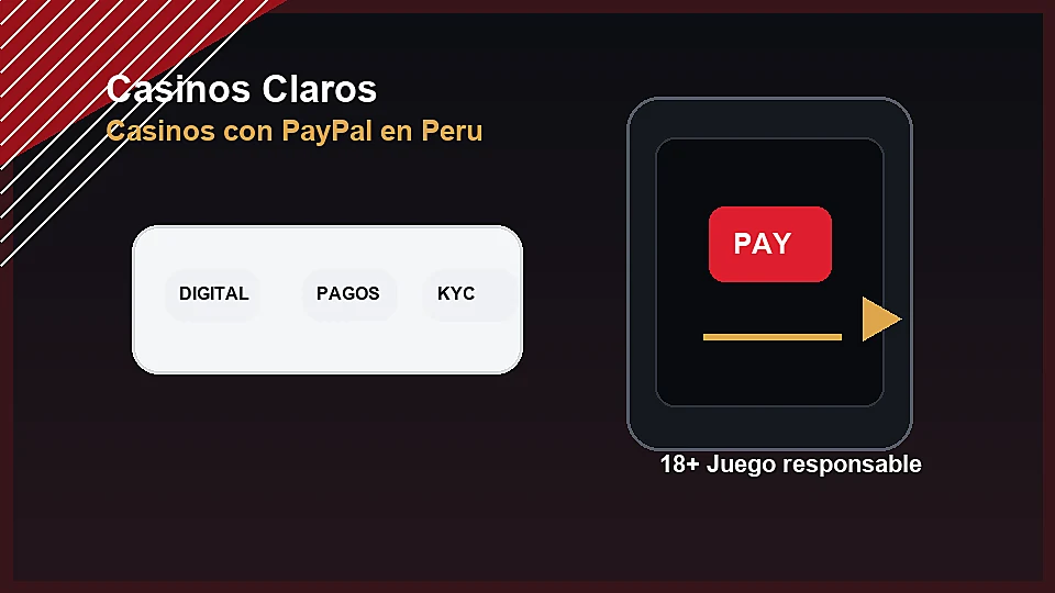 Usuario revisando métodos de pago digitales antes de depositar en un casino online en Perú
