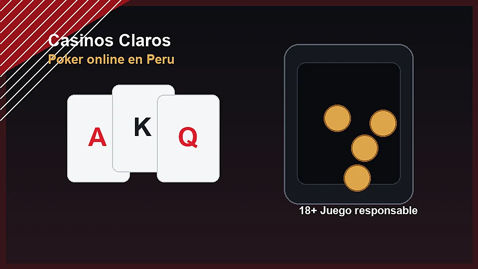 Mesa abstracta de poker online vista desde una pantalla móvil en Perú