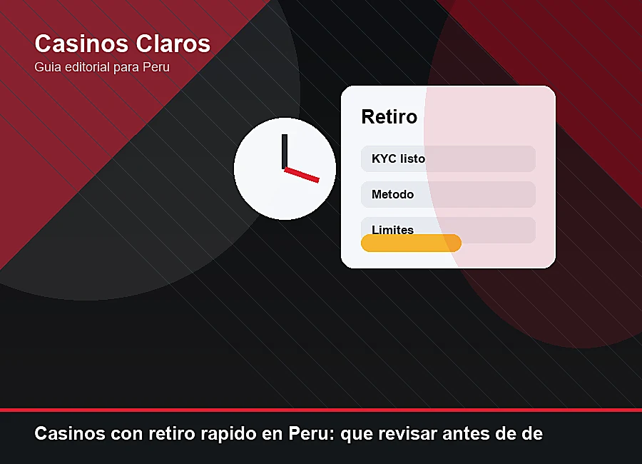 Comparacion de metodos para retiros rapidos en casinos online de Peru